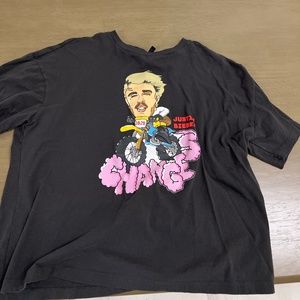 Justin Bieber Tee, size L